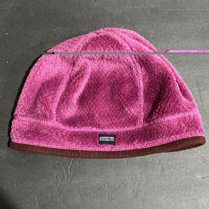 Patagonia Beanie Gorp Core Purple Fleece Skull Cap Polartec Ski Women's OS